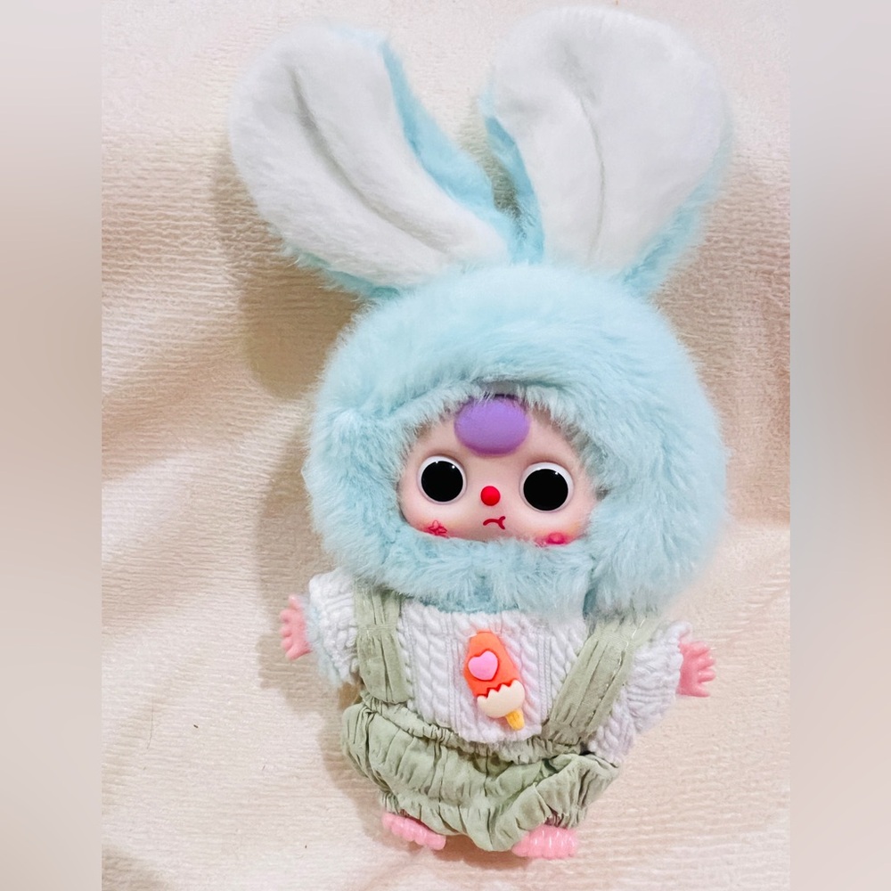 Miniature Bunny Series Plush Keychain From Babythree